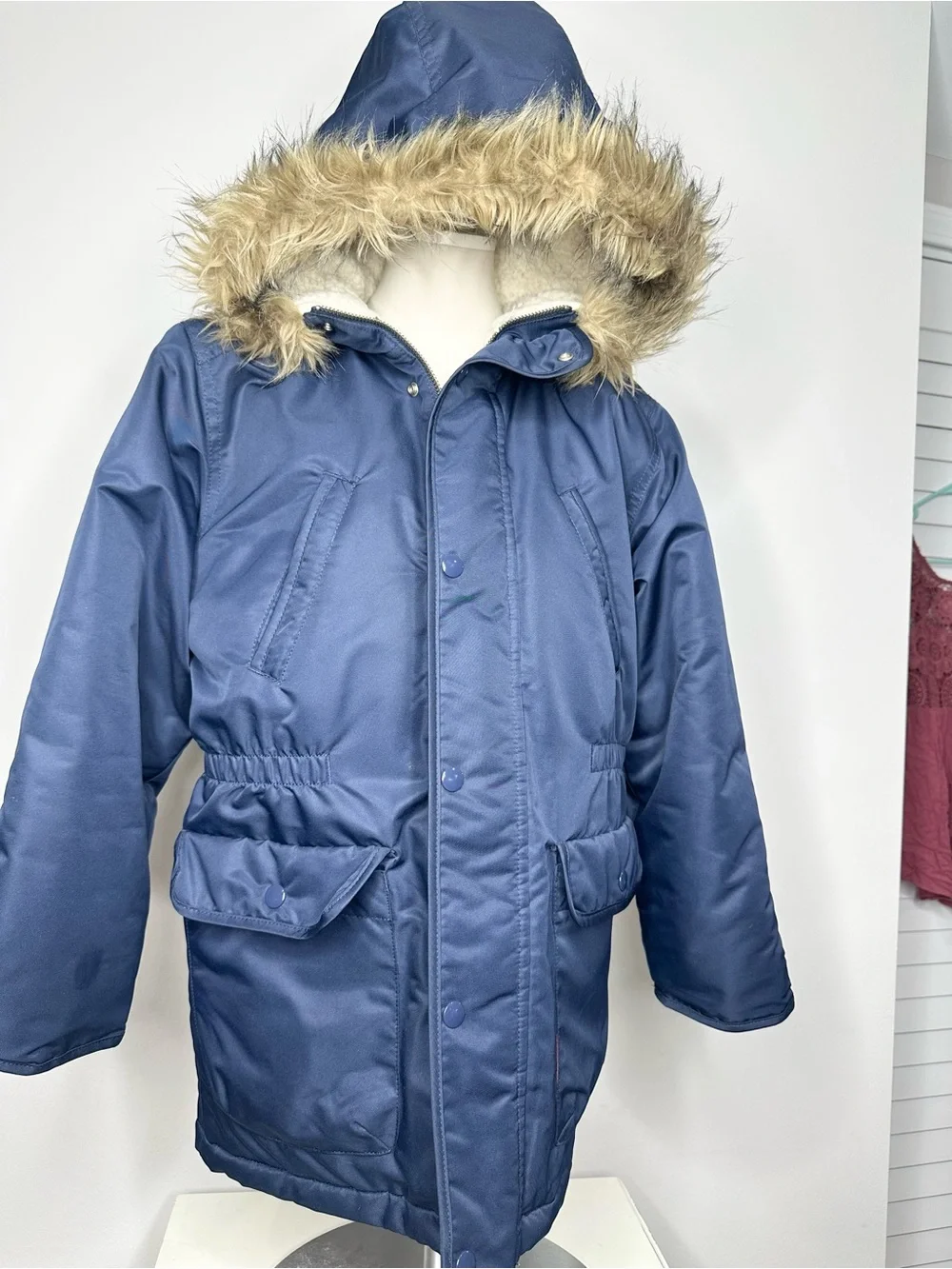 Children’s Place Boys Navy Jacket 10/12 - L